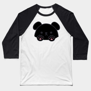 cute kawaii black dog Baseball T-Shirt